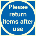 please-return-items-after-use-sign~